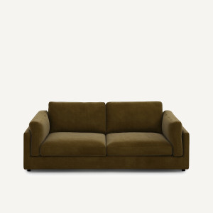 Πτυσσόμενος καναπές από βελούδο Μ99xΠ213xΥ89cm