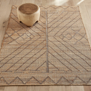 Χειροποίητο χαλί από γιούτα 120x180 cm Μ120xΠ180cm