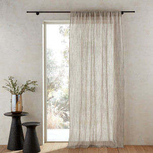 Κουρτίνα με κέντημα 140x320 cm