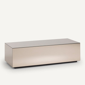 Χαμηλό τραπεζάκι με καθρέφτη Μ47xΠ120xΥ33cm