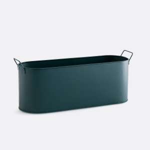 Μεταλλική ζαρντινιέρα Π65xΥ25cm