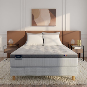 Καπιτονέ βάση κρεβατιού boxspring με ελατήρια 80x200 cm