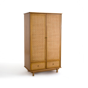 Ντουλάπα από μασίφ ξύλο πεύκου Μ59xΠ109xΥ188cm