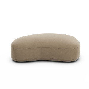 Υποπόδιο από βελούδο Rosebury Μ95xΠ137xΥ38cm