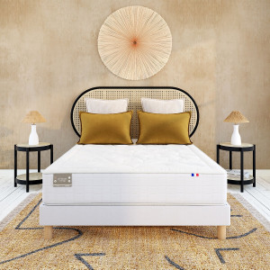 Μέτρια σκληρό φυσικό στρώμα latex 24 εκ. 7 ζωνών 90x190 cm