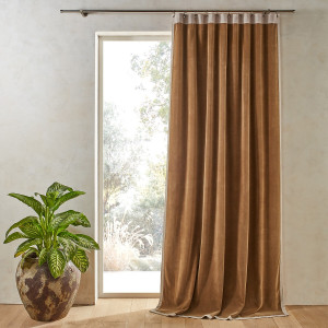 Ριντό από λινό και βαμβακερό βελούδο 140x220 cm