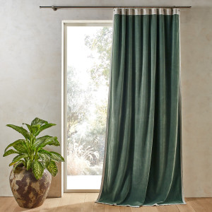 Ριντό από λινό και βαμβακερό βελούδο 140x220 cm