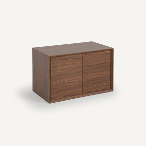 Ντουλάπι από ξύλο καρυδιάς Π60 x Β35 εκ. Μ35xΠ60xΥ39cm
