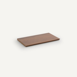 Ράφι από ξύλο καρυδιάς Π60 x Β35 εκ. Μ35xΠ60cm