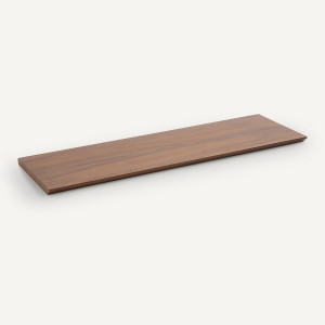 Ράφι από ξύλο καρυδιάς Π110 x Β35 εκ. Μ35xΠ110cm