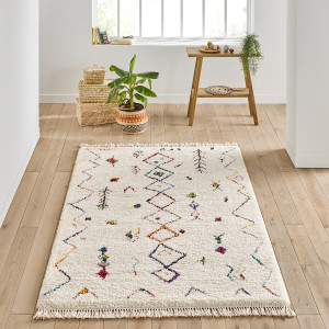 Χρωματιστό χαλί berber 120x170 cm Μ120xΠ170cm
