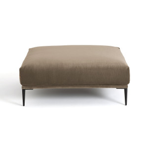 Υποπόδιο XL από βελούδο Oscar Μ103xΠ103xΥ44cm