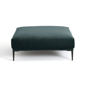 Υποπόδιο XL από βελούδο Oscar Μ103xΠ103xΥ44cm