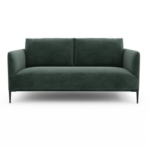 Καναπές από βελούδο Μ103xΠ179xΥ82cm