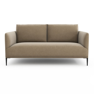 Καναπές από βελούδο Μ103xΠ179xΥ82cm
