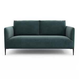 Καναπές από βελούδο Μ103xΠ179xΥ82cm