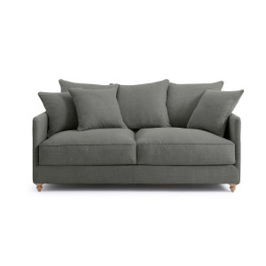 Καναπές-κρεβάτι από βαμβάκι και λινό Μ105xΠ184xΥ93cm