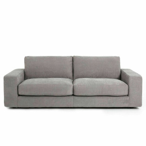 Καναπές από βισκόζη-πολυέστερ Μ105xΠ217xΥ78cm