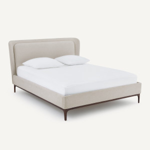 Κρεβάτι με κεφαλάρι και τάβλες Μ170xΠ221cm