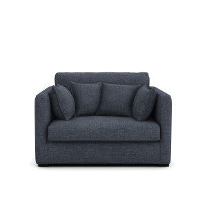 Διθέσιος καναπές βαμβάκι-λινό Μ110xΠ130xΥ85cm