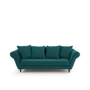 Καναπές από βελούδο Μ92xΠ238xΥ88cm