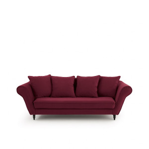 Καναπές από βελούδο Μ92xΠ238xΥ88cm
