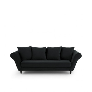 Καναπές από βελούδο Μ92xΠ238xΥ88cm
