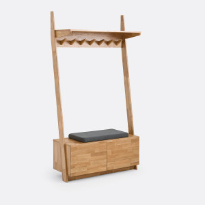 Έπιπλο εισόδου με 7 γάντζους Π103xΥ195cm