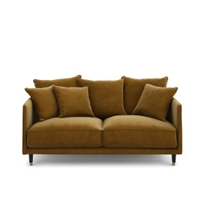 Καναπές-κρεβάτι από βελούδο Μ105xΠ178xΥ93cm