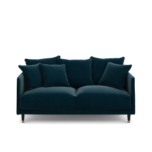 Καναπές-κρεβάτι από βελούδο Μ105xΠ178xΥ93cm