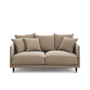 Καναπές-κρεβάτι από βελούδο Μ105xΠ178xΥ93cm