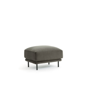 Ταμπουρέ από βελούδο Μ65xΠ83xΥ48cm