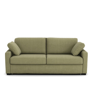 Καναπές-κρεβάτι από βαμβάκι λινό Μ98xΠ165xΥ85cm
