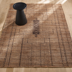 Χαλί από γιούτα και βαμβάκι 120x180 cm Μ120xΠ180cm