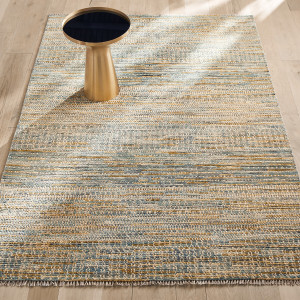 Χαλί από μαλλί και μεταξωτά σάρι 120x180 cm Μ120xΠ180cm