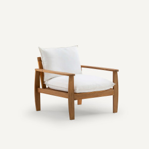 Πολυθρόνα κήπου από ακακία Μ88xΥ85cm