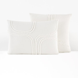 Βαμβακερή μαξιλαροθήκη με tufted σχέδιο 50x70 cm
