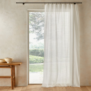 Κουρτίνα από οργανικό βαμβακερό βουάλ 140x220 cm
