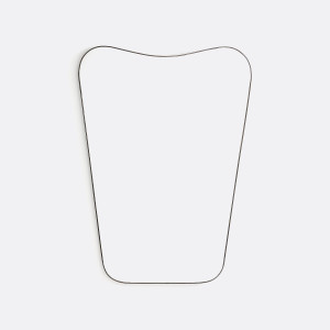 Καθρέφτης από μπρούντζο 50x70 εκ. Π50xΥ70cm