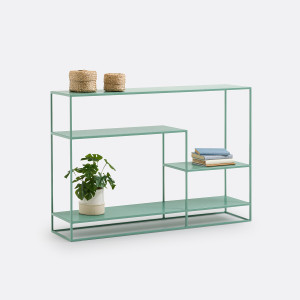 Μεταλλική ασύμμετρη κονσόλα Μ25xΠ120xΥ80cm