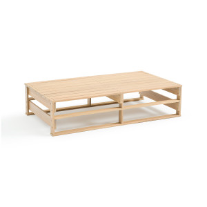 Τραπέζι κήπου από ξύλο ακακίας Μ65xΠ120xΥ28cm