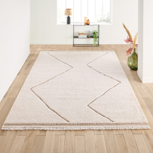 Χαλί σε στυλ berber 120x170 cm Μ120xΠ170cm