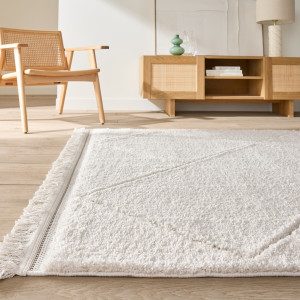 Χαλί σε στυλ berber 120x170 cm Μ120xΠ170cm