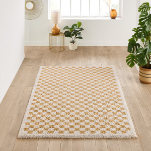 Χαλί με μοτίβο σκακιέρα 160x230 cm Μ230xΠ160cm