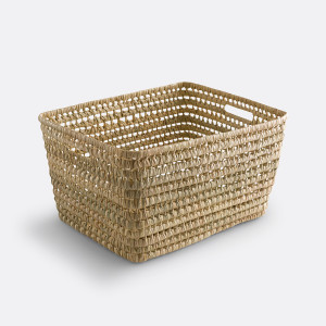 Καλάθι από φύλλα φοίνικα Μ40xΠ50xΥ30cm