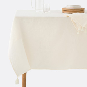 Τραπεζομάντηλο από βαμβακερή γάζα 150x150 cm