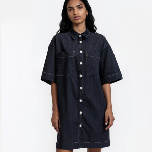 Κοντό φόρεμα από denim – Signature SARA