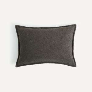 Κάλυμμα μαξιλαριού μπουκλέ 50x50 cm