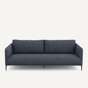 Καναπές από βαμβάκι λινό Μ103xΠ200xΥ82cm