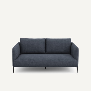 Καναπές Compact από βαμβάκι λινό Μ103xΠ179xΥ82cm